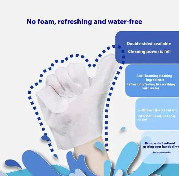 Waterless Pet Grooming Gloves